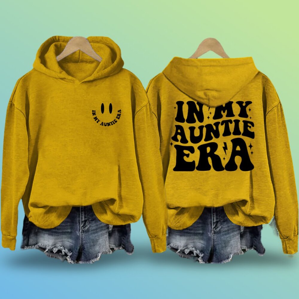 "In My Auntie Era" Hoodie - NWOT